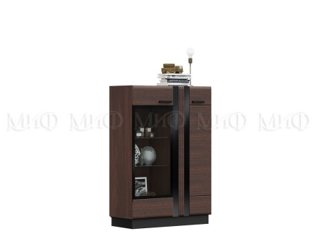 Гостиная Манифик МДФ (Ш-3000 x В-2126 x Г-650 мм) Дерево/Орех