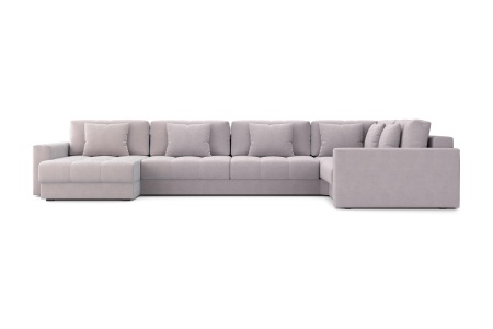 Диван п-образный тик-так Монарх бежевый