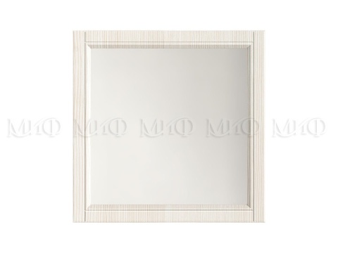 Зеркало Элит-1 МДФ Сандал Светлый (Ш-800 мм x В-800 мм)